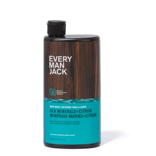 Thumbnail 1: EVERY MAN JACK 24 oz Sea Minerals + Citron Body Wash 