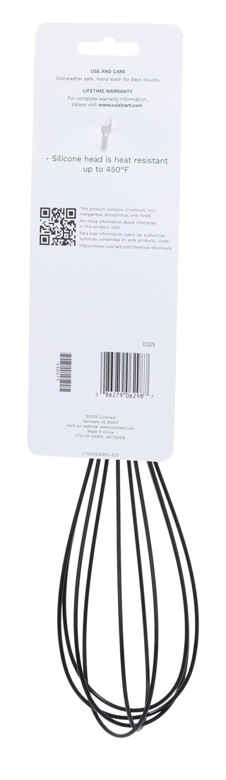 Thumbnail 2: CUISINART 12 in Silicone Whisk 