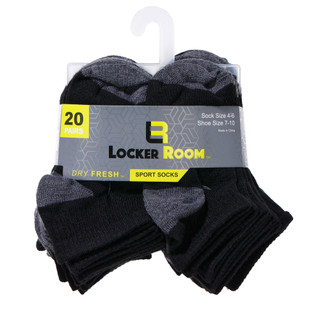 Thumbnail 2: Locker Room Boys 20 Pk Sport Socks  