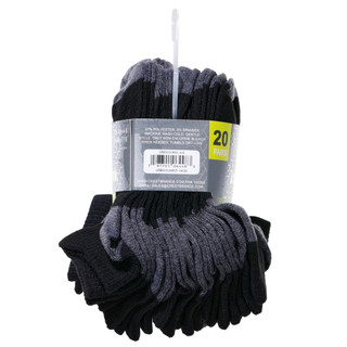Thumbnail 3: Locker Room Boys 20 Pk Sport Socks  