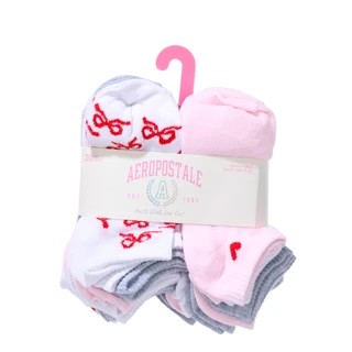 Thumbnail 1: Aeropostale Girls 20 Pk Low Cut Socks  