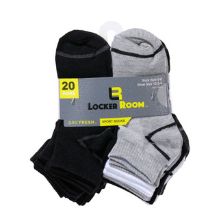 Thumbnail 3: Locker Room Boys 20 Pk Quarter Socks 