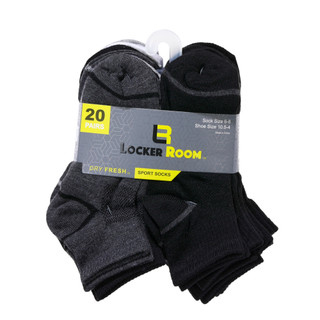 Thumbnail 1: Locker Room Boys 20 Pk Quarter Socks 