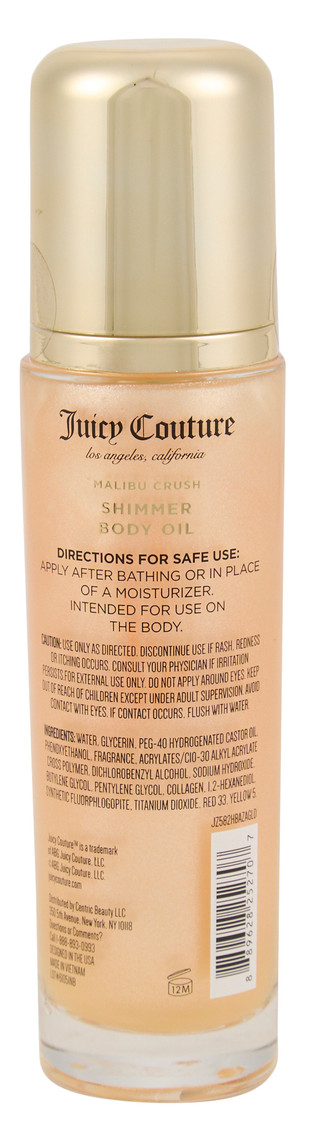 Thumbnail 2: Juicy Couture 4.1 oz Malibu Crush Shimmer Body Oil 