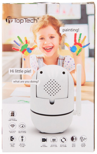 Thumbnail 2: Top Tech HD Bluetooth Wireless Home Security Camera  