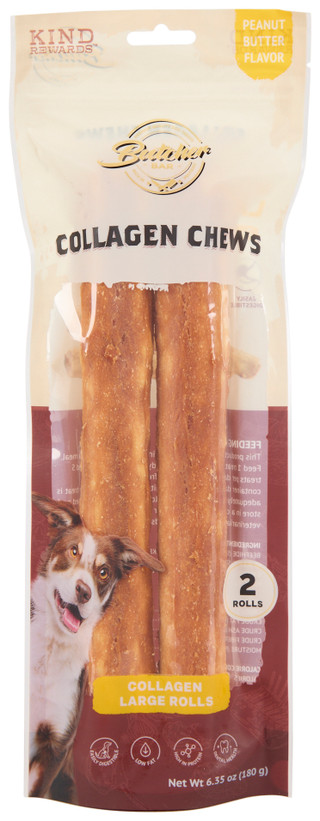 Thumbnail 1: Kind Rewards 2 Pk Peanut Butter Flavor Collagen Chews 