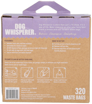 Thumbnail 2: Dog Whisperer 16 Pk Lavender Scented Waste Bag Rolls 