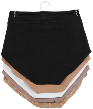 Thumbnail 2: Warners Women's 5 Pk Cotton Blend Briefs 