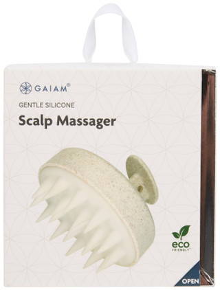 Thumbnail 1: GAIAM Gentle Silicone Scalp Massager 