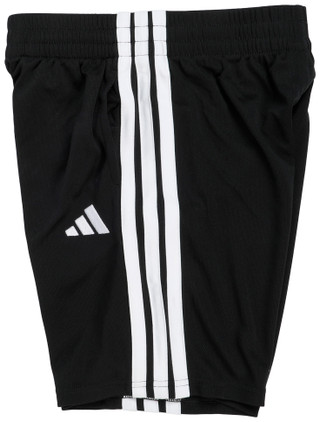 Thumbnail 2: Adidas Boys Striped Mesh Active Shorts 