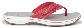 Thumbnail 3: Clarks Women's Cloudsteppers Breeze Sea Sandal Flip Flops 
