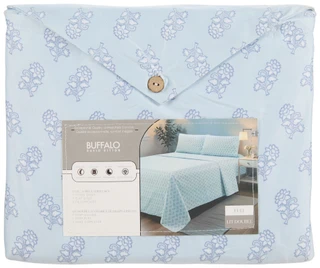 Thumbnail 1: Buffalo David Bitton Queen 4 Pc Floral Sheet Set 