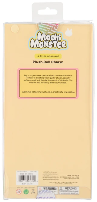 Thumbnail 2: Mochi Monster A Little Obsessed Plush Doll Pendant 