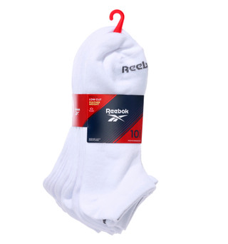 Thumbnail 1: Reebok Men's 10 Pk Low Cut Socks  