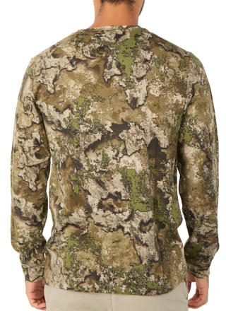 Thumbnail 4: TRUE TIMBER Men's Long Sleeve Performance Camo Tee 