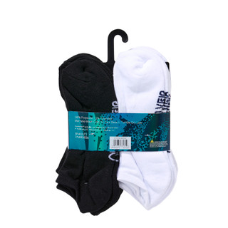 Thumbnail 3: Quiksilver Men's 8 Pk Half Cushion Low Cut Socks  