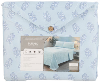 Thumbnail 1: Buffalo David Bitton Queen 4 Pc Sheet Set 