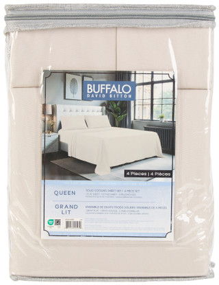 Thumbnail 2: Buffalo David Bitton Queen 4 Pc Sheet Set 