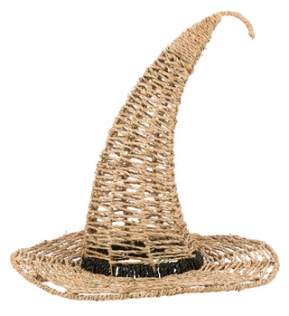Thumbnail 1: Caribbean Joe 21 in Woven Black Contrast Witch Hat Decor 