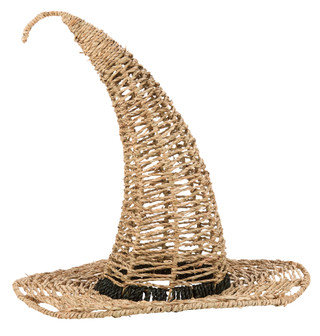 Thumbnail 2: Caribbean Joe 21 in Woven Black Contrast Witch Hat Decor 