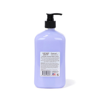 Thumbnail 2: Hemp Heaven 18 oz Lavender Dreams Hemp Seed Oil Body Lotion 