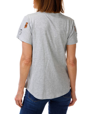 Thumbnail 2: Anneliese Women's Embroidered Cat Top  