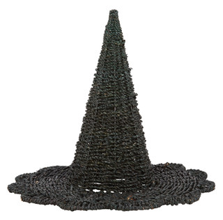 Thumbnail 1: Caribbean Joe 16 in Woven Scallop Edge Witch Hat Decor 