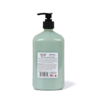 Thumbnail 2: Hemp Heaven 18 oz Tea Tree Hemp Seed Oil Lotion 