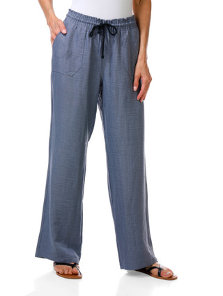 Thumbnail 1: Cisono Juniors Pull on Wide Leg Pants  
