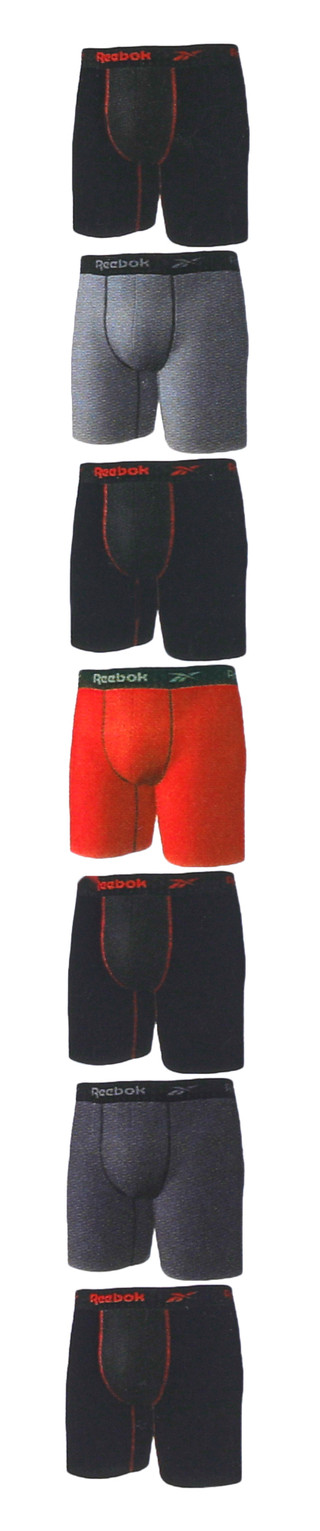 Thumbnail 2: Reebok Men's 7 Pk Performance Boxer Briefs 