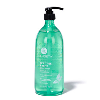 Thumbnail 1: LUSETA 33.8 oz Tea Tree & Mint Body Wash  
