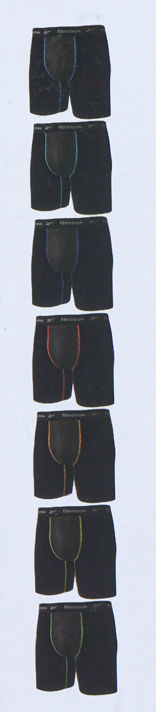 Thumbnail 2: Reebok Men's 7 Pk Performance Boxer Briefs 