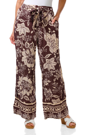 Thumbnail 1: Nostalgia Women's Wide Leg Pants  
