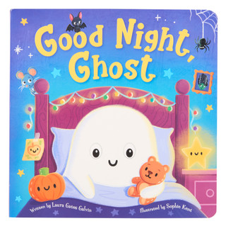 Thumbnail 1: KIDSBOOKS Good Night, Ghost Halloween Children's Book 