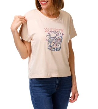 Thumbnail 1: East of June Women's Howdy Graphic Tee  