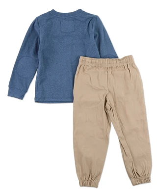 Thumbnail 2: Stitch & Stone Little Boys 2 Pc Pants Set 