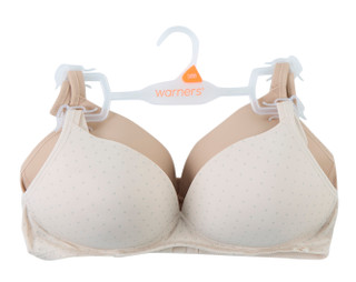 Thumbnail 1: Warner's Women's 2 Pk T-Shirt Light Lifting Bras 