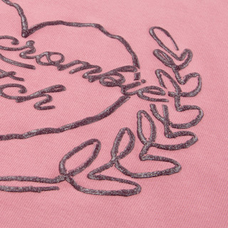 Thumbnail 5: Abercrombie & Fitch Girls Logo Tee 