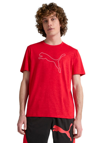 Thumbnail 3: Puma Men's TAD Essentials Heather Cat Tee 