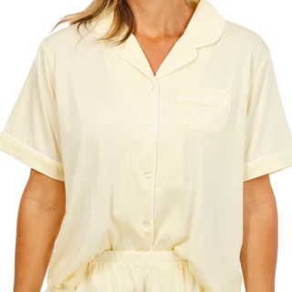 Thumbnail 3: FLORA Annie Notch Capri Pajama Set 