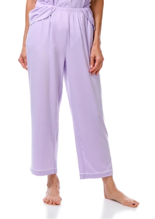 Thumbnail 2: FLORA Annie Notch Capri Pajama Set 