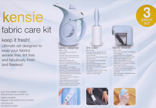 Thumbnail 2: Kensie Fabric Care Kit Steamer Lint Roller Shaver 