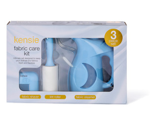 Thumbnail 1: Kensie Fabric Care Kit Steamer Lint Roller Shaver 