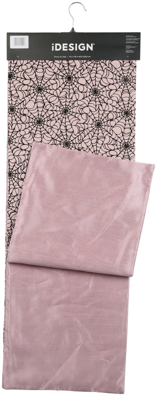 Thumbnail 2: IDESIGN 16x90 Spiderweb Halloween Table Runner 