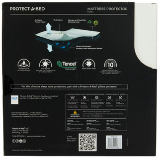 Thumbnail 2: Protect-A-Bed Cooling Queen Mattress Protector 