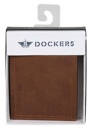 Thumbnail 1: Dockers Men's Tan Passcase Wallet 