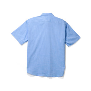 Thumbnail 4: TAILORBYRD Men's Short Sleeve Chambray Button Down Shirt 