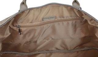 Thumbnail 2: Ellen Tracy 20 In. Textured Embossed Faux Leather Duffel 