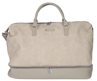 Thumbnail 1: Ellen Tracy 20 In. Textured Embossed Faux Leather Duffel 