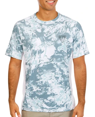 Thumbnail 1: REEL LEGENDS Men's Short Sleeve Crew Shirt 